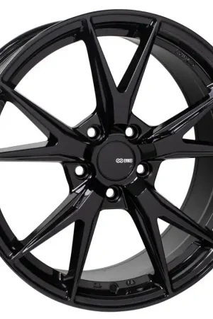 Enkei Phoenix BK 17x7.5 +38 5x114.3mm 72.6mm Gloss Black Sale