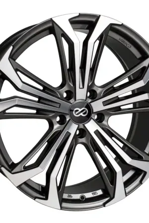 Enkei Vortex 5 AM 17x7.5 +40 5x114.3mm 72.6mm Anthracite Machined Exclusive Offer