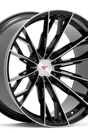 Buy Online Ferrada Forge-8 Off Road Wheels FTR11 Machine Black 22x12 6x139.7 ET-44 106.10 Extreme Concavity