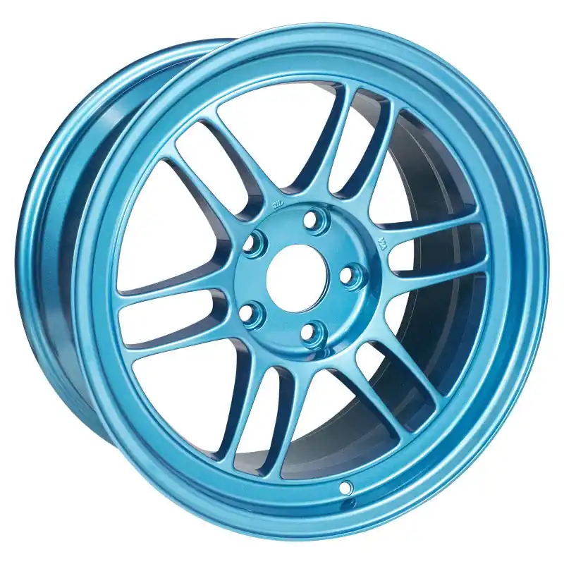 Mega Sale Enkei RPF1 17x9 5x114.3 35mm Offset 73mm Bore Emerald Blue Wheel