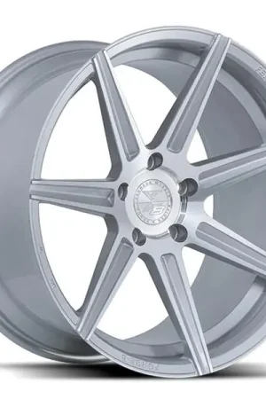 Ferrada Wheels Forge-8 F8-FR7 Machine Silver 20x9 5x130 ET45 71.6 Mid Concavity Money Back Guarantee