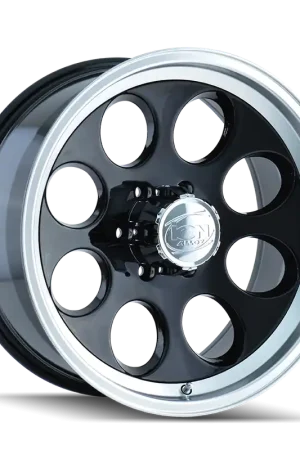 Today Only Ion 171 Gloss Black Machined 15x8 6x139.7 x27mm 106mm